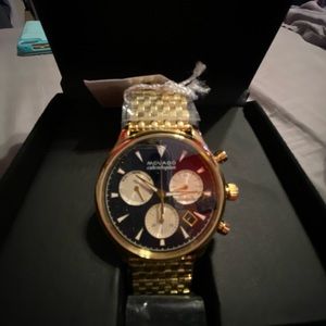 MOVADO BLUE DIAL MENS WATCH